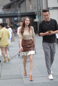 【精选街拍】Vol.2549 短裙美腿凉高美脚 [18P-156MB]