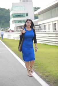 【精选街拍】Vol.2455 蓝色紧身包臀裙短 [27P-198MB]