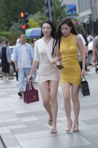 【精选街拍】Vol.2034 魅力修身裙姐妹 [231P-2.50GB]